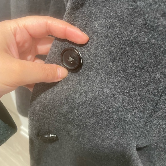 Wilfred Cocoon coat in grey - Picture 3 of 7